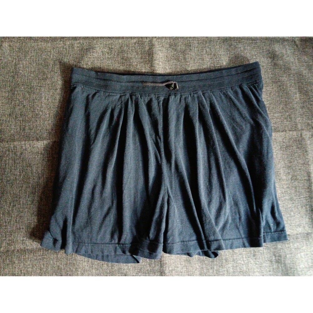 Shorts Size 20W Basic Editions Black Athletic Adjustable Waist Womans